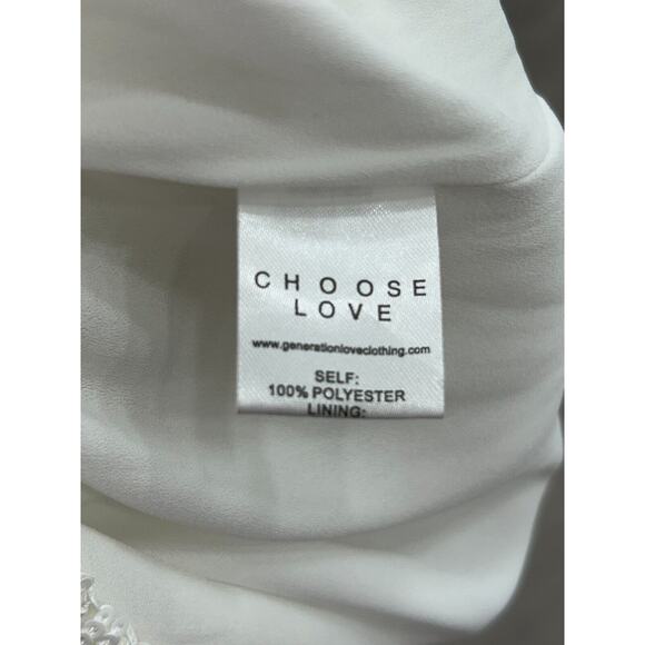 NWOT Generation Love Astrid Womens White Sequin Strap Spaghetti Mini Dress XS - Picture 4 of 7